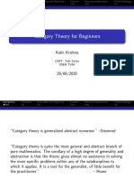 Category Theory Basics by Kalin