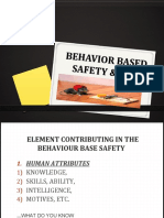 Behavior Based Safety & You