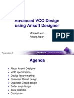 Advanced VCO Design Using Ansoft Designer