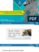 Aula 02 - Soluções Estruturais Normalizadas - Uso Adequado Dos Materiais Normalizados Sia