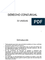 Derecho Concursal IV Unidad