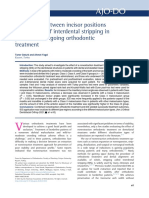 Association Between Incisor Positions and Amount of Interdental Stripping in Patients Undergoing Orthodontic Treatment-1