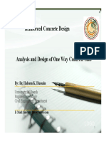 Reinforced Concrete Design: By: Dr. Haleem K. Hussain