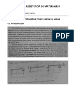 Tema 4. Flexión en Vigas