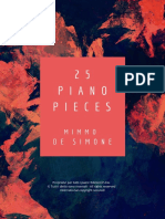 25 Piano Pieces (Mimmo de Simone)