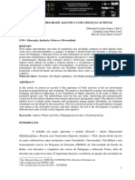 Psicomotricidade Aquatica e Autismo