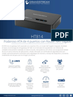 HT814 Spanish Datasheet