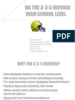 David Brown Head Football Coach Notre Dame High School Easton, Pa (610) 216-5760