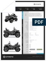 CFMOTO Spec Sheets - CFORCE 625 T