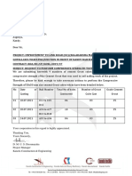 Request To Perform Compressive Strenght Test