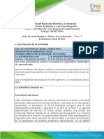 Guía de Actividades y Rúbrica de Evaluación - Fase 5 - Evaluación Final