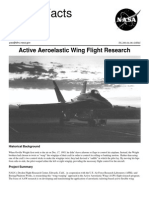 NASA Facts Active Aeroelastic Wing Flight Research