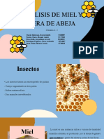 Análisis de Miel y Cera de Abejas FINAL