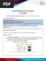 Activity Guide and Evaluation Rubric - Unit 2 - Task 4 - It S Time To Speak Forum