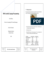 8086 Assembly Language Programming