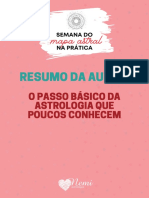 (NEMI ASTROLOGIA) O Pulo Do Gato Na Astrologia (Resumo Aula 1)