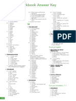 Workbook Answer Key: Vocabulary