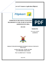 A Project Report On Flipkart