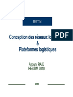 Conception Des Reseaux Logistiques Et Plateforme Logistique