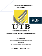 Universidad Tecnologica Boliviana Perfiles