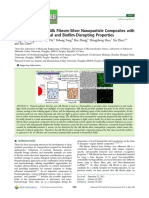 Green Synthesis of Silk Fibroin-Silver Nanoparticle Composites With E Ffective Antibacterial and Biofilm-Disrupting Properties