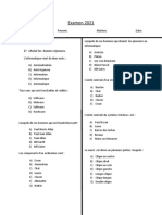 Examen D'informatique