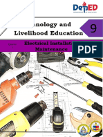 Technology and Livelihood Education: Electrical Installation and Maintenance