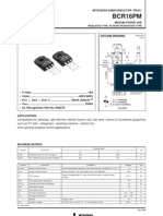 Bcr16Pm: Mitsubishi Semiconductor Triac