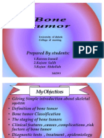 Bone Tumor 2011 Nursing Students