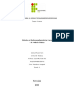 Medidas Elétricas - Métodos de Medições de Resistências Fracas e de Potência Trifásica