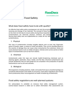 Food Safety Guidelines