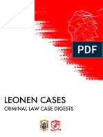 Leonen Case Digests Criminal Law