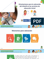 Orientaciones para La Valoración Del Desarrollo Infantil