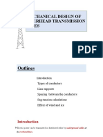 Mechanical Design of Overhead Transmission Lines