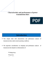 Transmission Line Performance Analysis (Modeling)