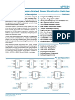 UPI Semiconductor UP7534 Current-Limited, Power Distribution Switches Datasheet