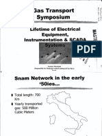 Gas Transport Symposium: Lifetime of Electrical Equipment, Instrumentation & SCADA