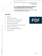 Liste de Vérification Comportement Au Feu