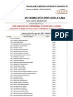 Candidatos Por Locais e Salas FACELI