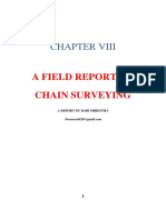 A Field Report On Chain Surveying