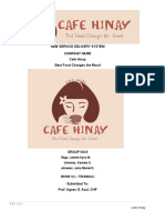 New Service Delivery System Company Name Cafe Hinay Best Food Changes The Mood