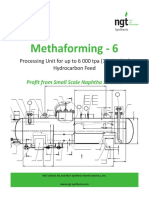 Methaforming - 6: Processing Unit For Up To 6 000 Tpa (150 BPD) of Hydrocarbon Feed