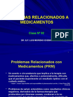 CLASE 02a - Problemas Relacionados Con Medicamentos