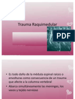 Trauma Raquimedular