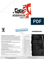 Bushido Blade 2 - Manual - PSX