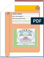Online Voting System Project Report