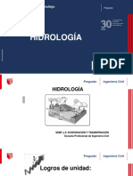 Semana 07 - HIDROLOGÍA - Evaporación y Transpiración