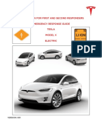 Tesla Model X Emergency Response Guide (English)