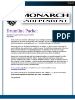 Drumline Packet: Battery Approach & Exercises