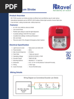 Sounder Cum Strobe RE-716SS: Product Overview